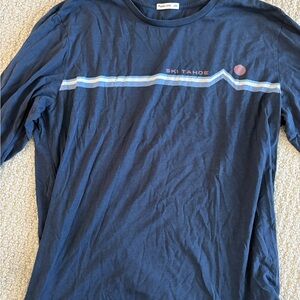 Marine Layer Men’s Blue Long Sleeve Tee